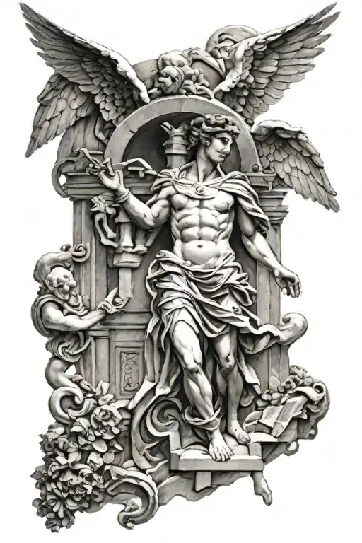 Greek Arch Angel Micheal