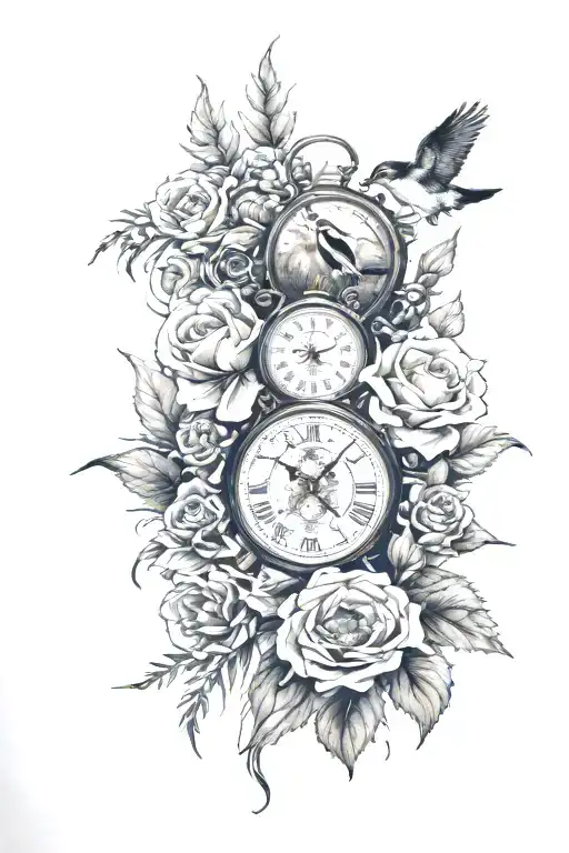 Clock Thistle Cutting Sheers Penguins Compasslion Rampion Scotland Roses Soldiers And Poppy