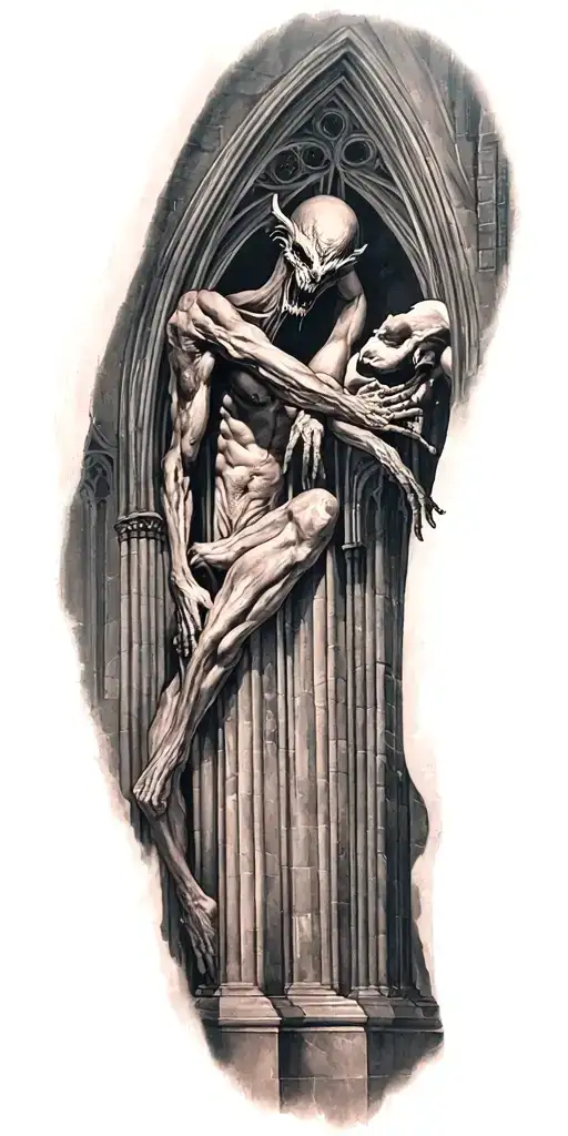 Demons Trapped In A Cathedral Realism