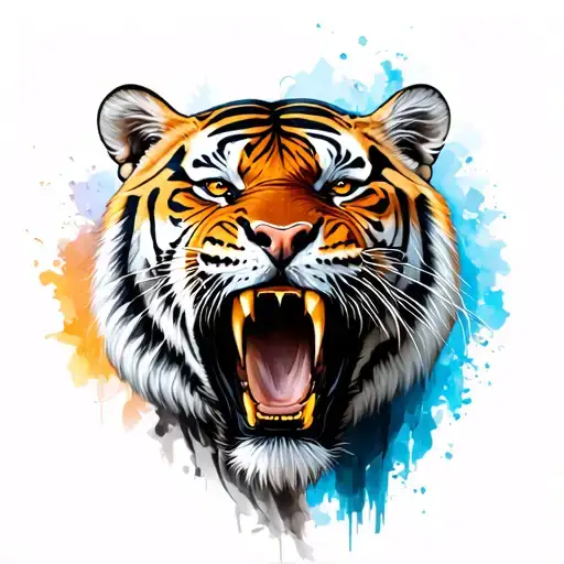 Tiger Roaring