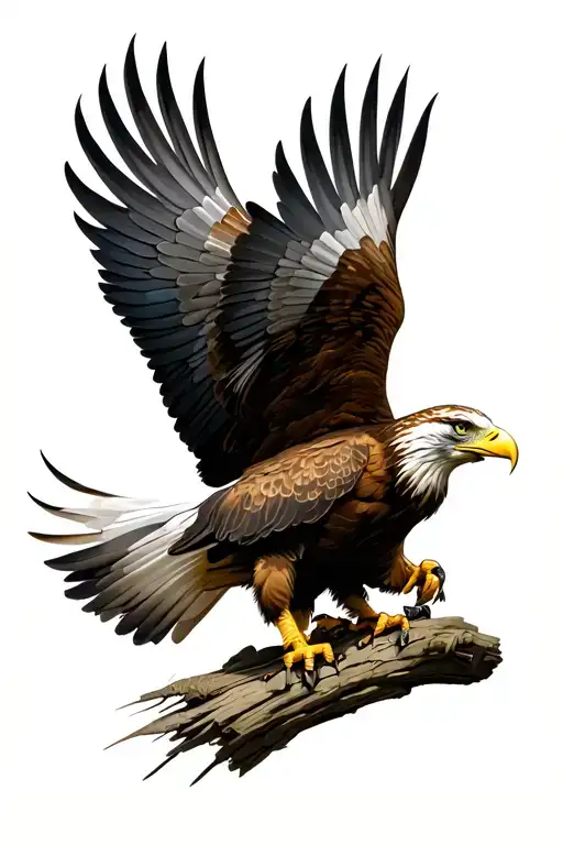 Eagle Perched