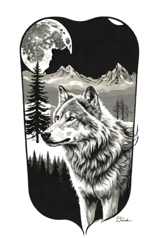 Wolf Forest Landscape