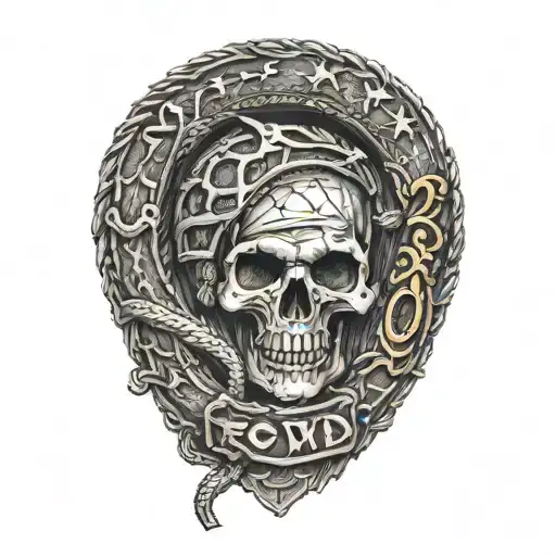 Don't Tread On Me Made Of Pistols