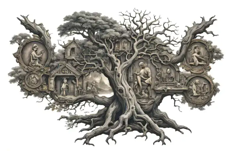 Svarog Blacksmith God Family Tree