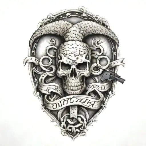 Don't Tread On Me Pistols Crossing