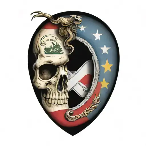 Gadsden Flag Pistols Crossing