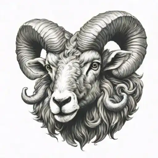 Aries Ram Head