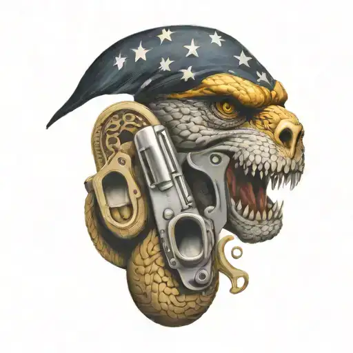 Don't Tread On Me Pistols