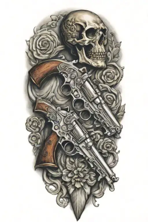 Don't Tread On Me Flintlock Pistol