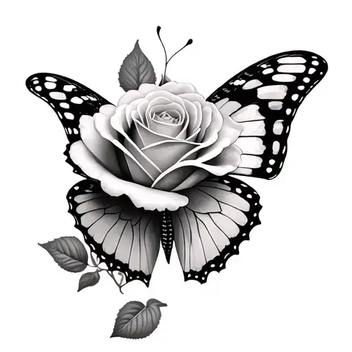 Rose Butterfly