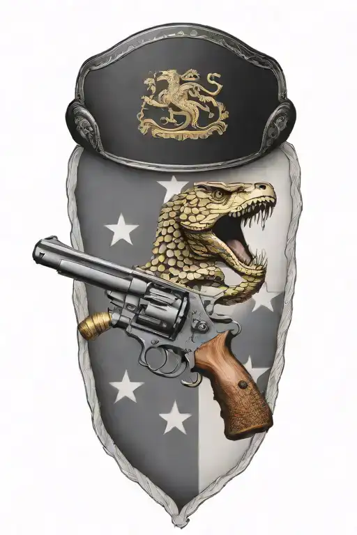 Gadsden Flag Pistols Instead Of Snake