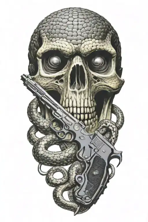 Gadsden Flag Pistols In Place Of Snake