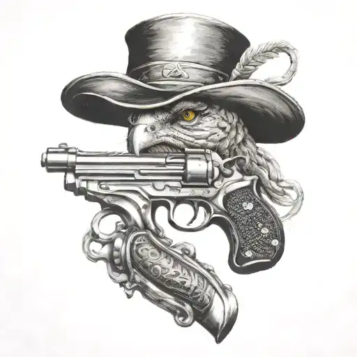 Don't Tread On Me Flintlock Pistols
