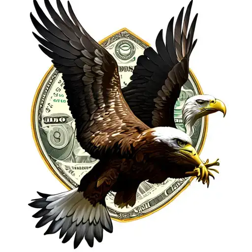 Money And Eagle Wings