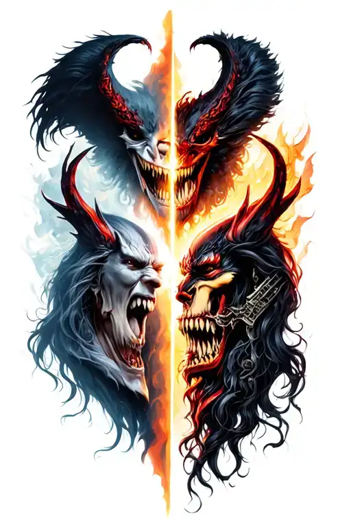 Battle Between Good And Evil
