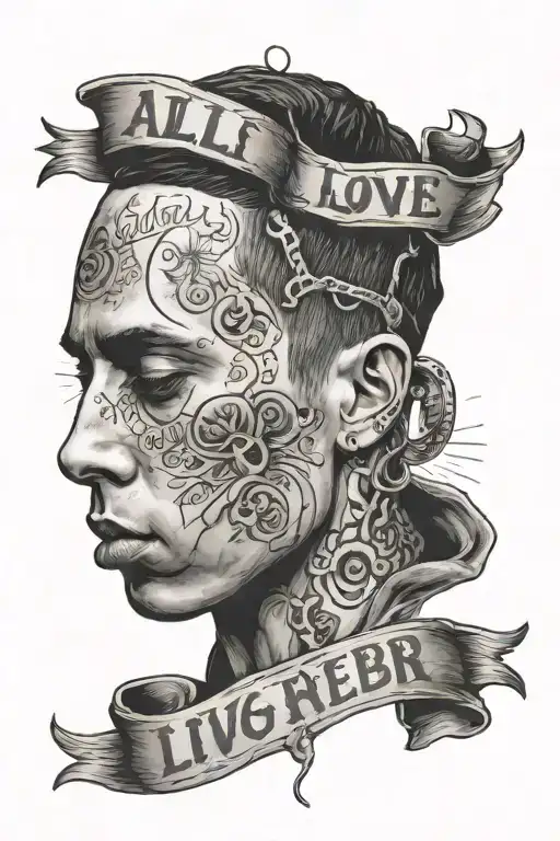 Canserbero The Rapper Incorporating The Text All We Need Is Love