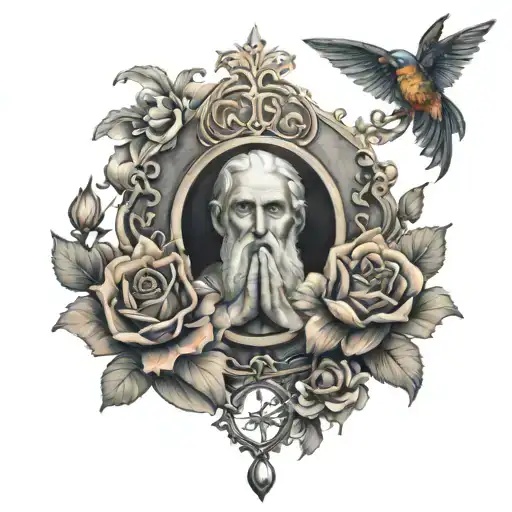 Religious Tattoo Design