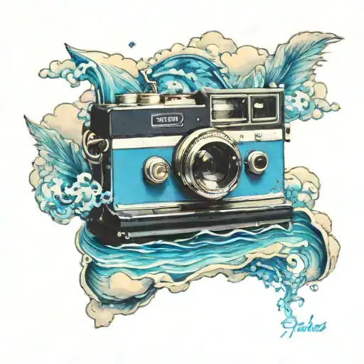 May All Your Blues Be Ocean And Sky In A Polaroid