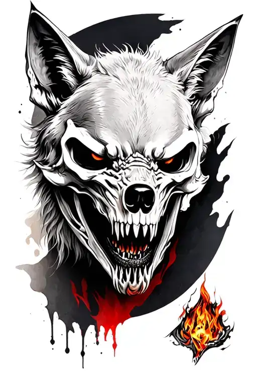 Reaper With Jackal Face