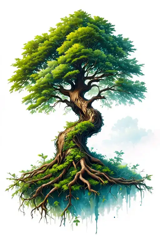 Growth In Life Tree For Men