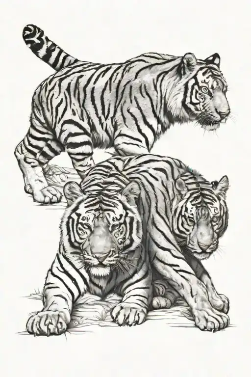 Tigar And Bear