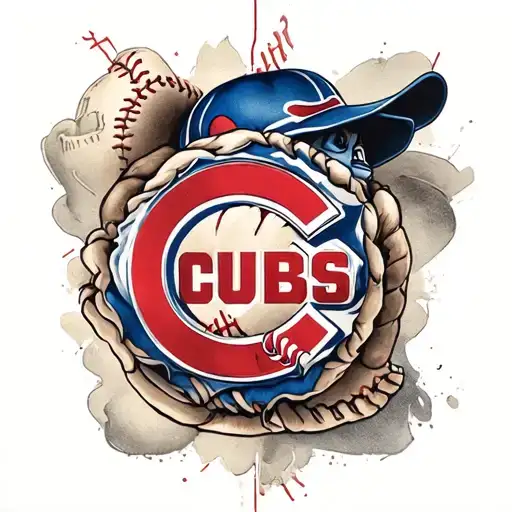 Chicago Cubs Logo Intertwined
