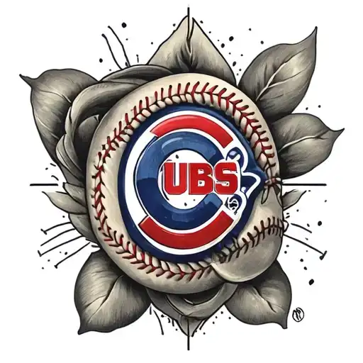 Chicago Cubs Logo Intertwined