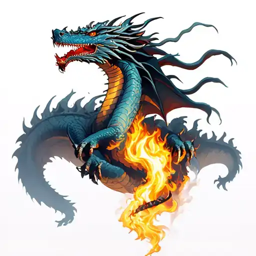 Dragon Breathing Fire