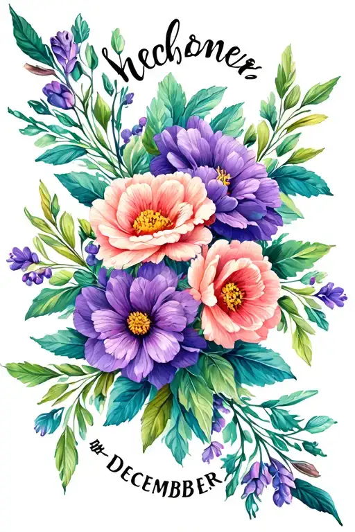 December Birth Flowers