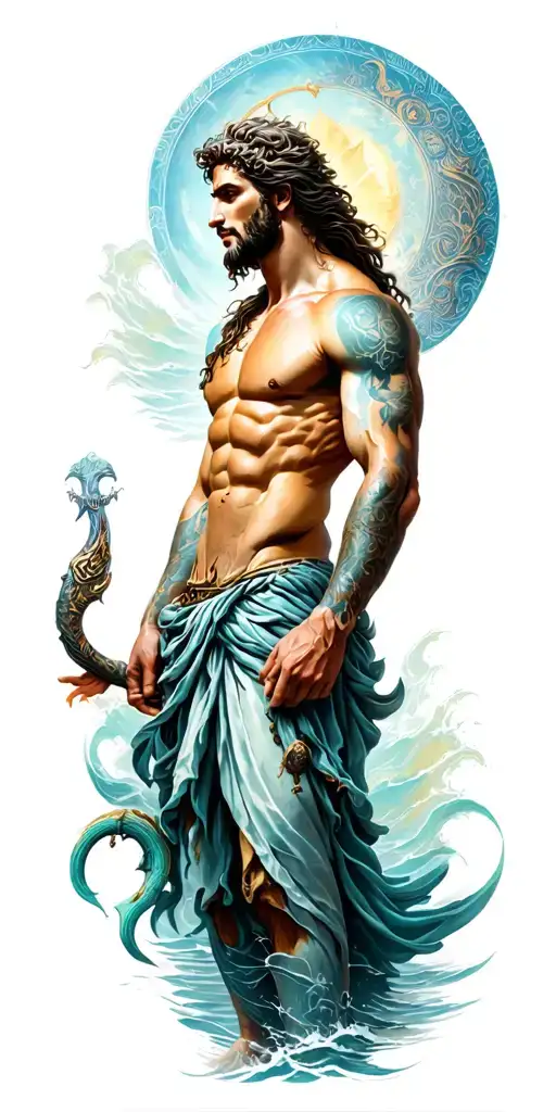 Poseidon With Persy Jackson