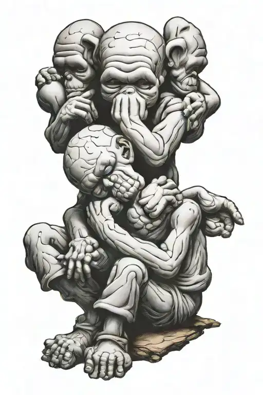 Kaws Hear No Evil See No Evil Speak No Evil Realistic