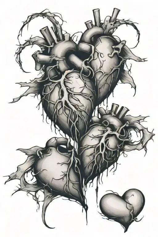 Two Broken Hearts And Bandaging Each Other