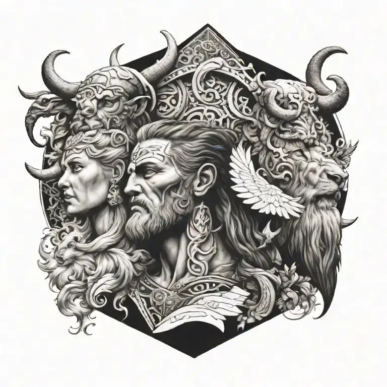 Hall Of Gods Nordic Mythology