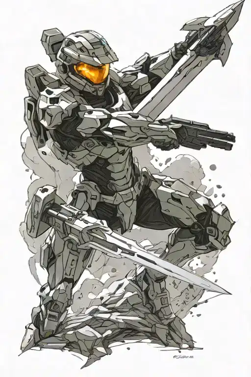 Halo Energy Sword Art Online