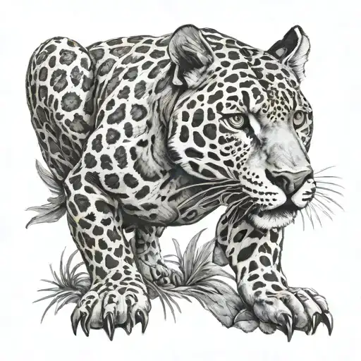 Mayan Jaguar Prowling