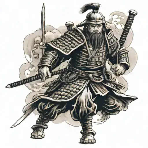Japanese Samurai Warrior