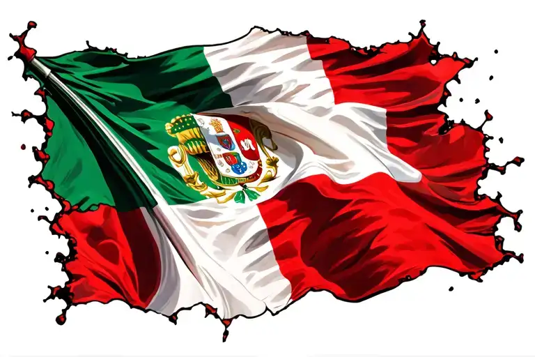 Italian Flag Ripping