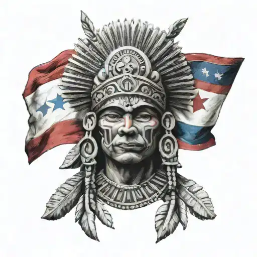 Aztec Holding Chicago Flag