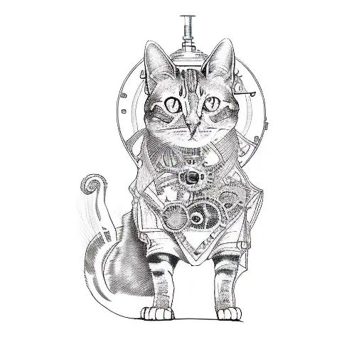 A Steampunk Cat