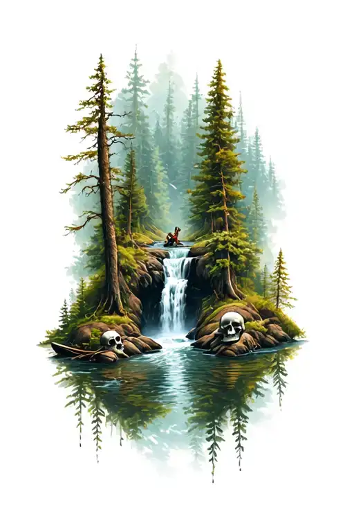 Momento Vivere Outdoor Adventure With Woods And Waterfalls Tradition To Momento Mori