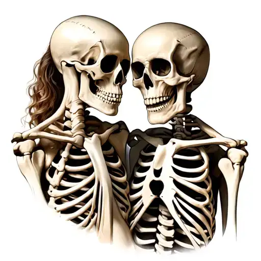 Skeleton Couple