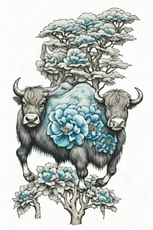 Treking In The Himalayas Blue Poppy Yak Enfield
