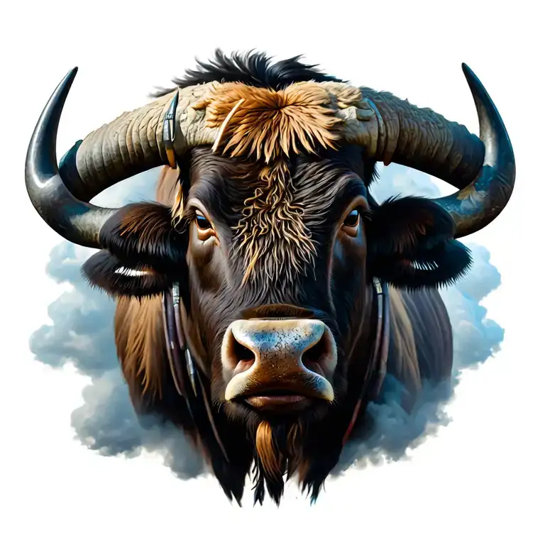 Lakota Sioux Buffalo Cloud Storm