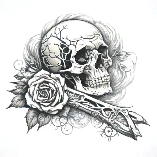Memento Mori Forearm