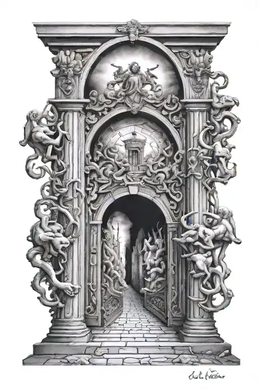 Heaven Disguised As Gates Of Hell