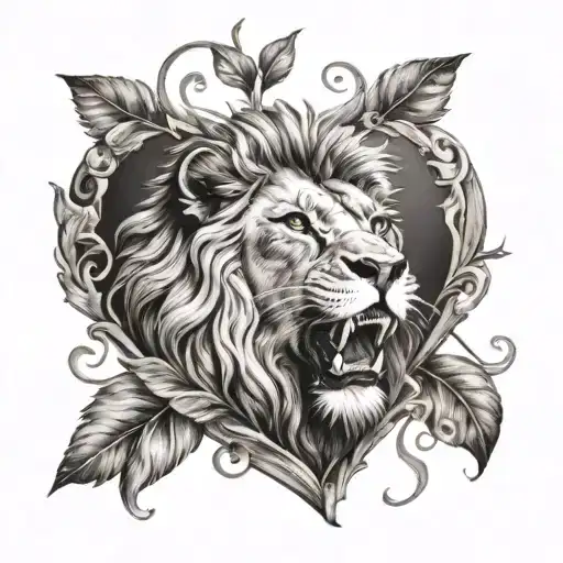 Lions Pride Heart