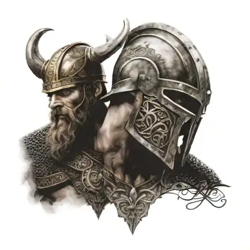 Viking Vs Gladiator Face Off