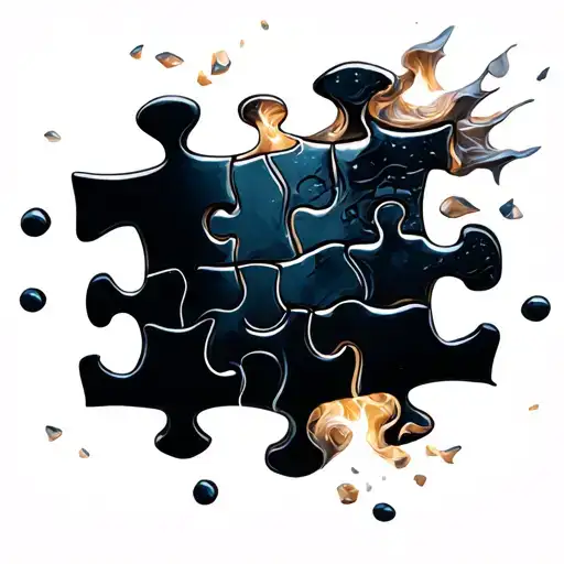 Puzzle Peice Falling Into Place