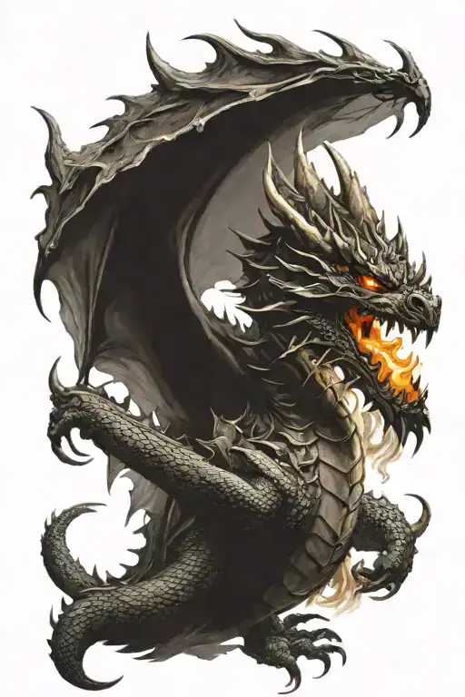 Dragon Breathing Fire