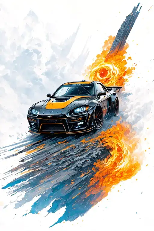 S15 Drifting Through A Futuristic